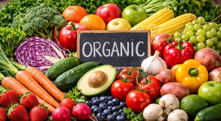 How beneficial are organic fruits and vegetables?